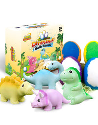 Dinosaur Bath Bomb With Toy Inside, Children's Dinosaur Bath Bomb, Dino Fizz
