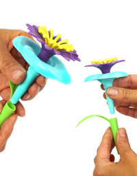 Flower Garden Building Toy, Build A Flower Garden Toddler Toy 110Pc