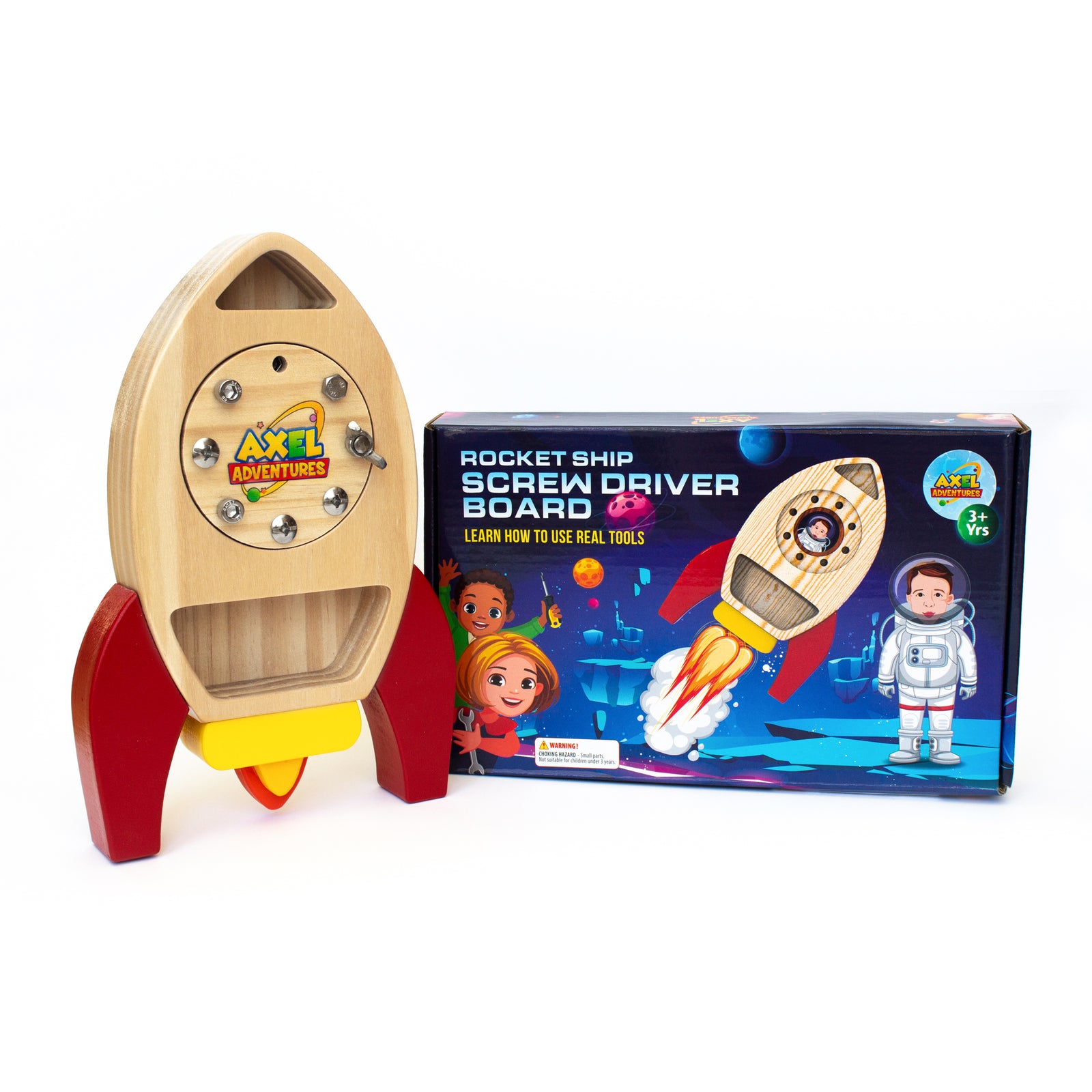 Montessori Screwdriver Board Set, Kids Busy Board Toy