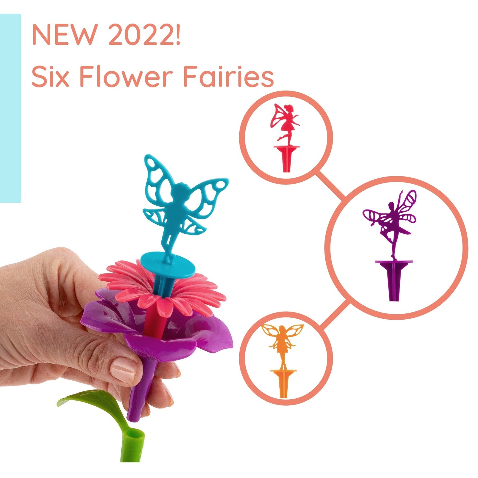 Flower Garden Building Toy, Build A Flower Garden Toddler Toy 110Pc