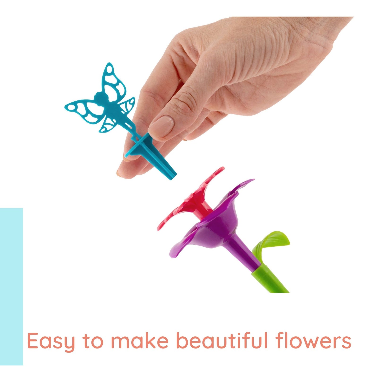 Flower Garden Building Toy, Build A Flower Garden Toddler Toy 110Pc