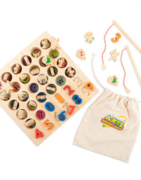 Magnetic Fishing Game, Preschool toy, Fishing Game