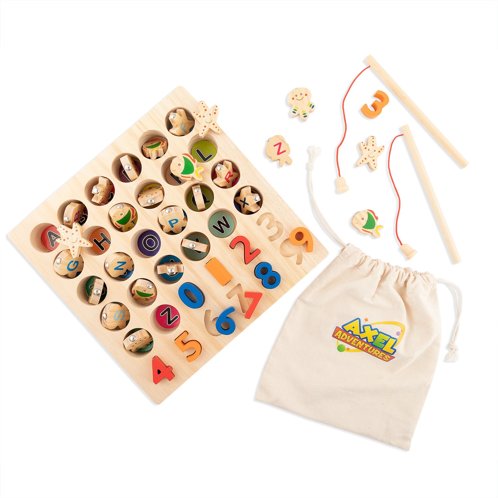 Magnetic Fishing Game, Preschool toy, Fishing Game