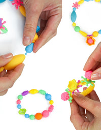 Pop Beads Jewelry Making Kit for Girls, Toy Jewelry