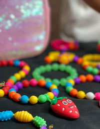 Pop Beads Jewelry Making Kit for Girls, Toy Jewelry
