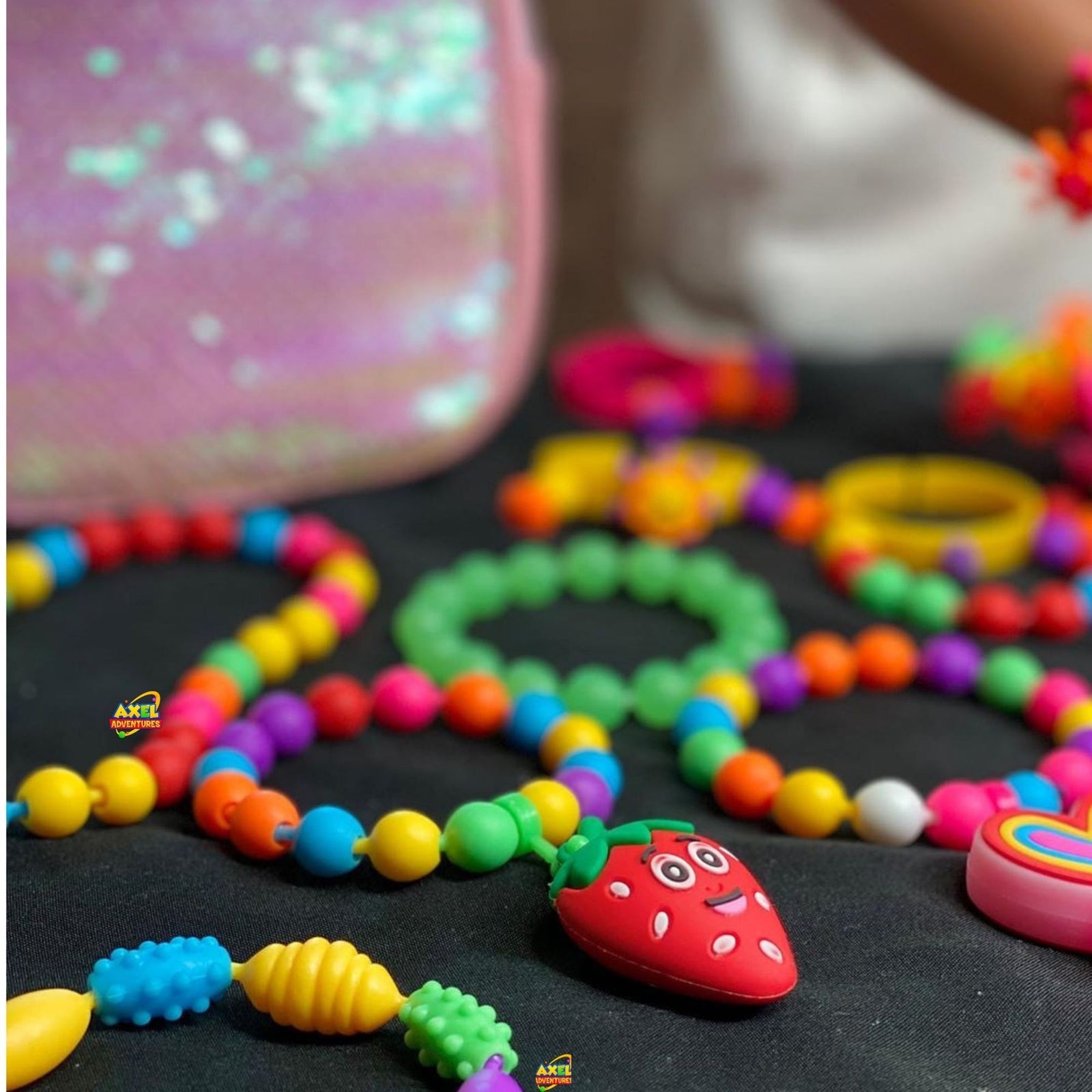 Pop Beads Jewelry Making Kit for Girls, Toy Jewelry