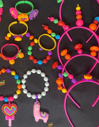 Pop Beads Jewelry Making Kit for Girls, Toy Jewelry