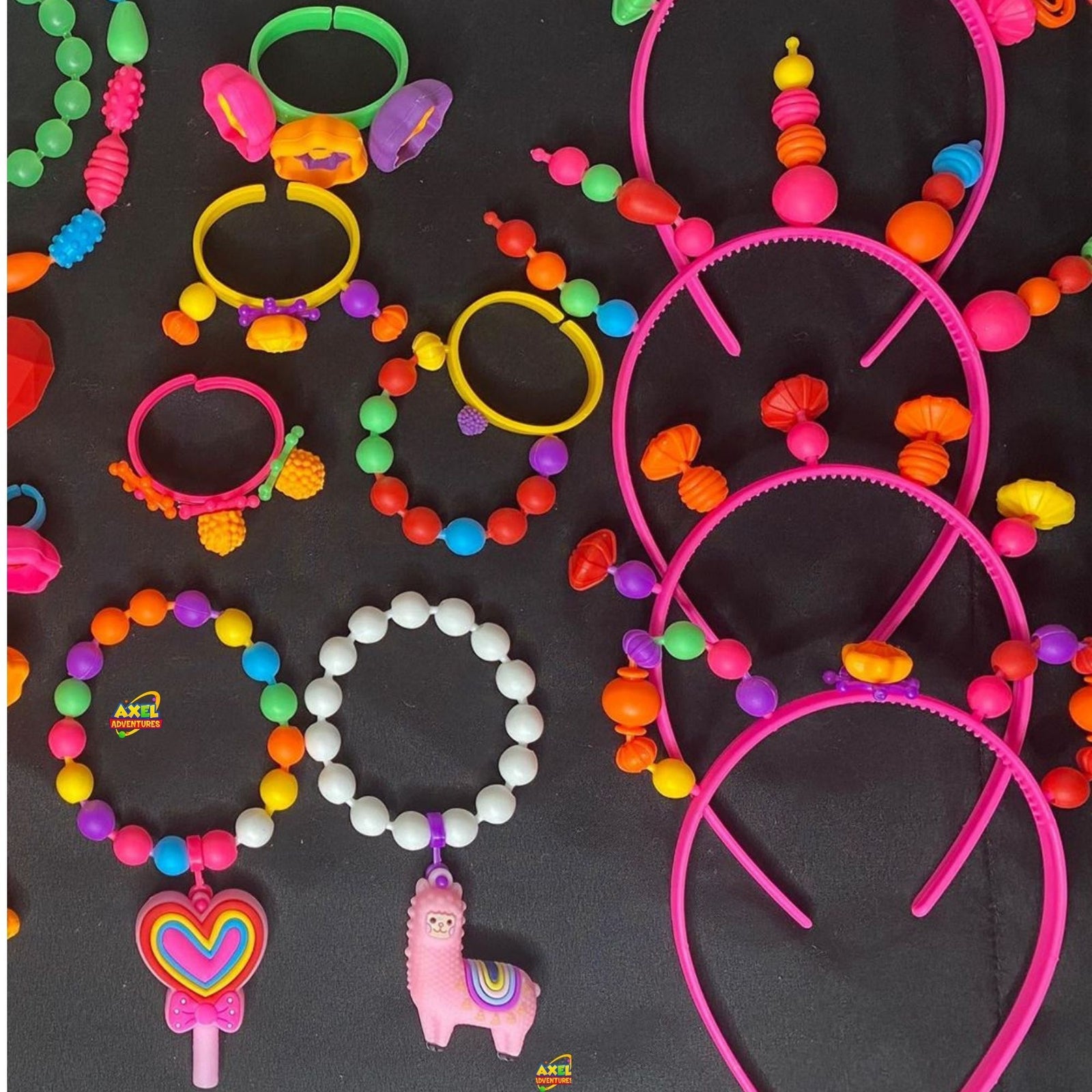 Pop Beads Jewelry Making Kit for Girls, Toy Jewelry