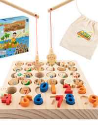 Magnetic Fishing Game, Preschool toy, Fishing Game