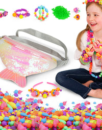 Pop Beads Jewelry Making Kit for Girls, Toy Jewelry