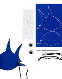 Kids Sewing Crafts for Kids , Easy Puppet Making Kit, Felt Crafts Childrens Simple Christmas Sewing Project