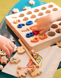 Magnetic Fishing Game, Preschool toy, Fishing Game