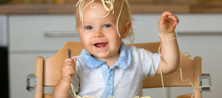 How to stop your baby from throwing food off the high chair