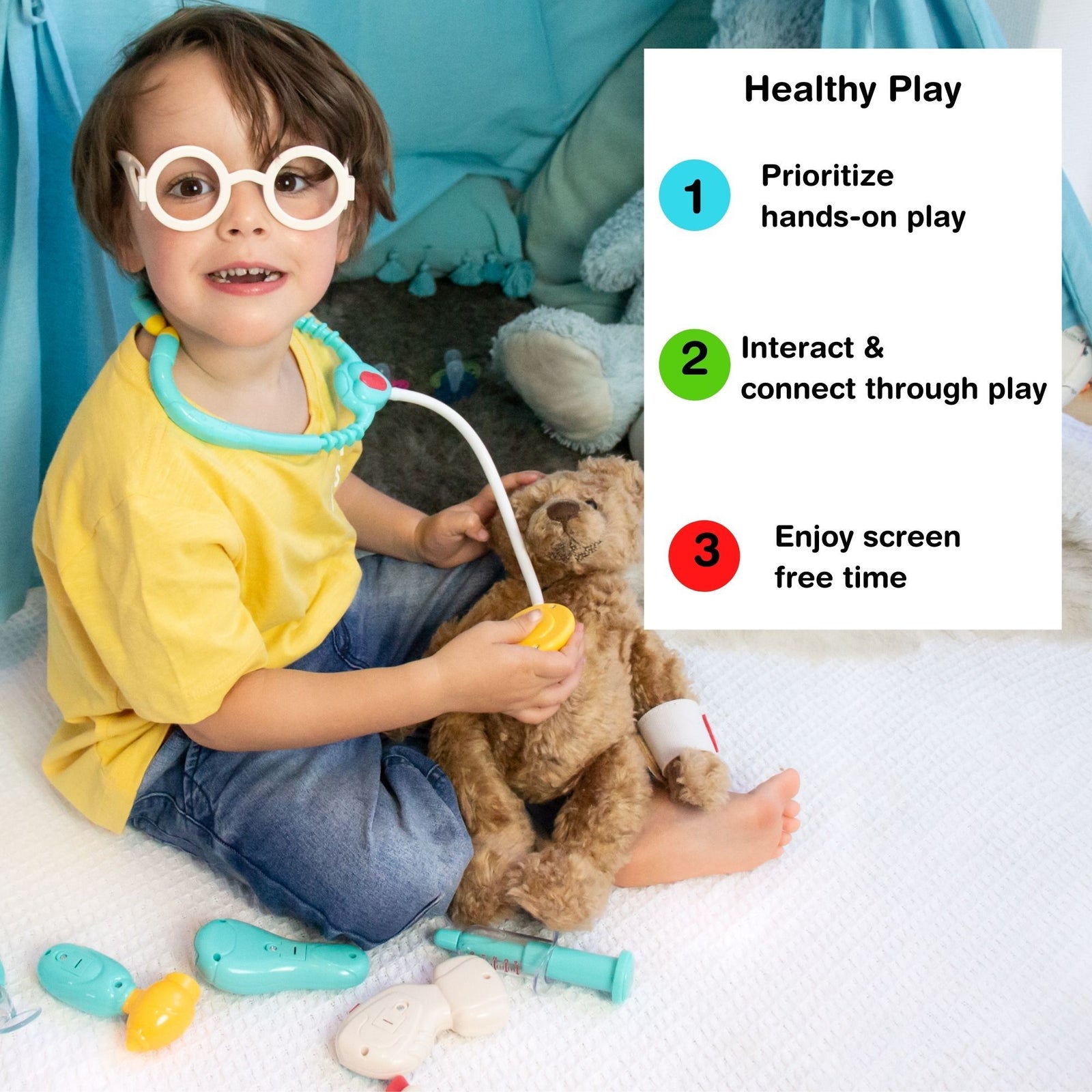 Doctor Kit for Kids, Toy Doctor Kit for toddlers 3-5 – Axel Adventures USA