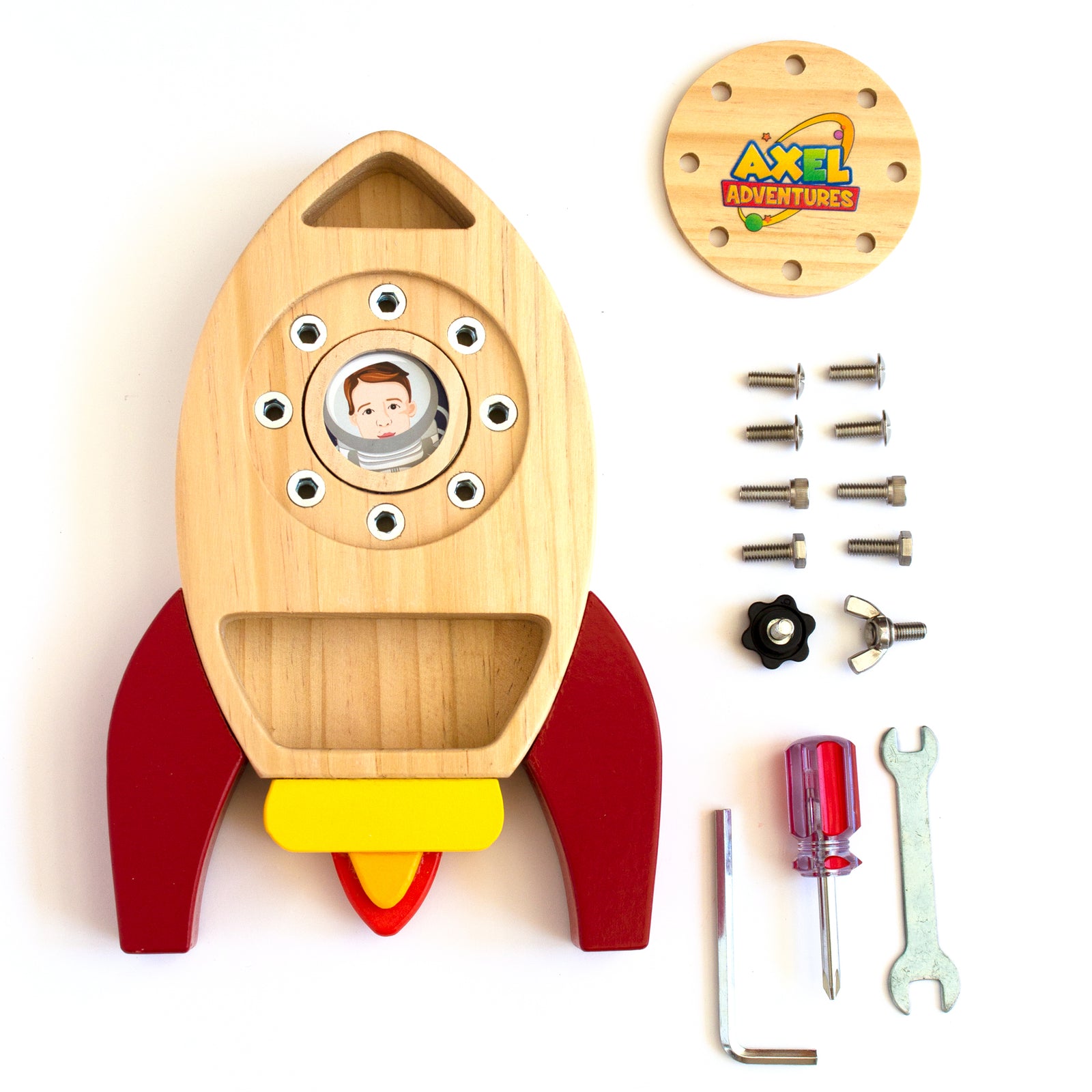 Montessori Screwdriver Board Set, Kids Busy Board Toy