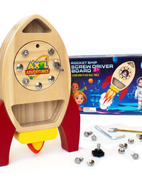 Montessori Screwdriver Board Set, Kids Busy Board Toy
