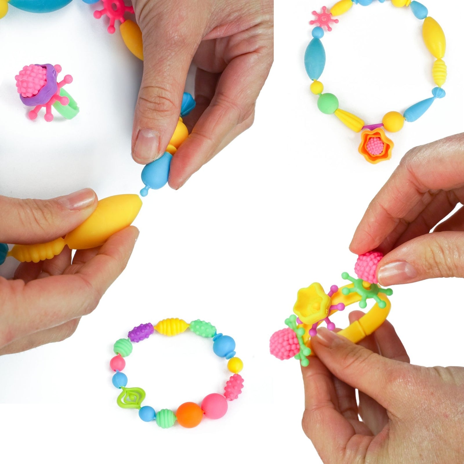 Pop Beads Jewelry Making Kit for Girls, Toy Jewelry