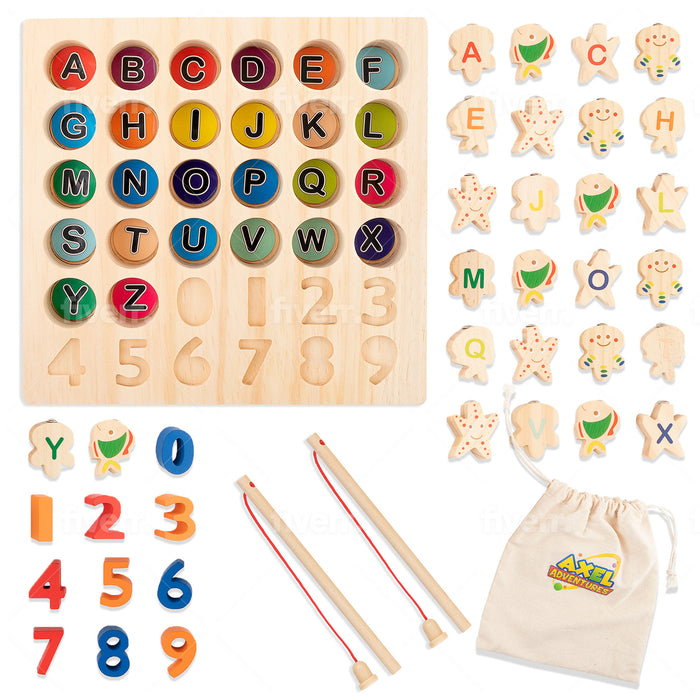 Magnetic Fishing Game, Preschool toy, Fishing Game