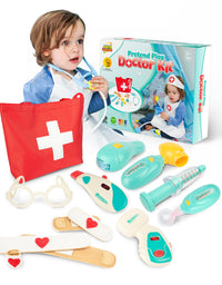 Doctor Kit for Kids, Toy Doctor Kit for toddlers 3-5
