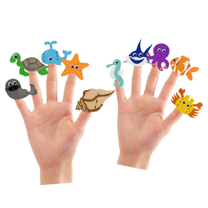 Kids Sewing Crafts for Kids , Easy Puppet Making Kit, Felt Crafts Childrens Simple Christmas Sewing Project